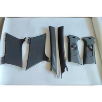 Pour Volkswagen Golf 7 R-LINE : Cache décoratif de pare-brise pour montant A, panneau décoratif de haut-parleur, pièces de garniture intérieure