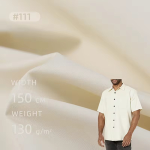 Tissu en coton biologique pour robe et jupe pour femmes, technique de tissage en coton 40S, tissu uni, tissu pour chemise décontractée et de style professionnel pour hommes - Product Image 1