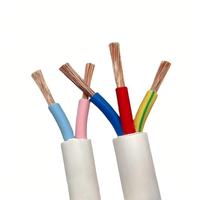 Cable Multifilar RVV LSZH Sin Halógenos de Baja Emisión de Humo, Cable de Control de Cobre Ecológico para Edificios Inteligentes