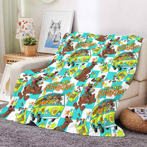 Manta de Alta Calidad Ultra Suave con Estampado de Perro de Dibujos Animados, Mantas de Franela de Lana con Logotipo Personalizado al por Mayor, 50 x 60 Pulgadas - Product Image 3