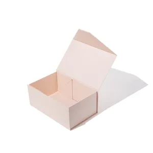 Caja plegable de regalo corrugado personalizable, embalaje de fábrica OEM, respetuoso con el medio ambiente, envío de papel, con logotipo