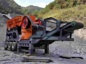 Broyeur de carrière, Broyeur mobile de mâchoire de gravier de calcaire de granit, Usine Prix Agrégat Rock Crushing Plant - Product Image 2