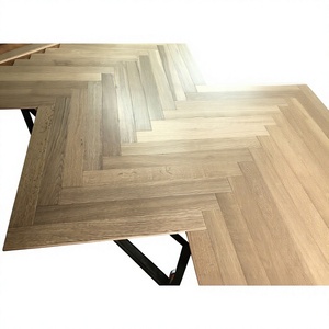 Pavimento in Legno Ingegnerizzato a Spina di Pesce in <span class=keywords><strong>Rovere</strong></span>, Parquet Moderno per Camera da Letto e Soggiorno - Product Image 1