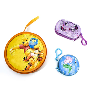 Hộp thiếc tròn in hình hoạt hình tùy chỉnh có khóa kéo đựng kẹo, bánh quy, trà, bao bì kim loại - Product Image 3