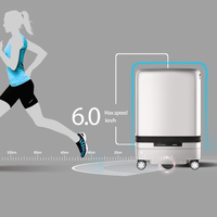 Airwheel SR5 smart follow me bagages 20 pouces valise de transport avec application valise de transport pour scooter
