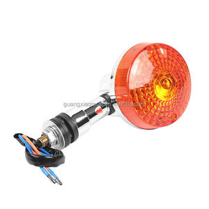 Clignotant de moto HJ <span class=keywords><strong>125</strong></span> GN250, feu de stop, couleur ambre, vente en gros, bon marché - Product Image 2