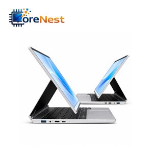Ordinateur portable professionnel CoreNest 2026, nouveau modèle 14 pouces 2 en 1, <span class=keywords><strong>Intel</strong></span> Celeron N95, écran tactile rotatif à 360 degrés, 16 Go de RAM, tablette PC portable - Product Image 3