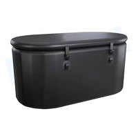 Diooist USA Offre Spéciale PVC froid plongeant refroidisseur d'eau bain de glace de Style moderne pour hôtel Sauna chambre refroidisseur de bain glacé