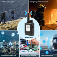 ThinkNode M1 - Dispositif de communication LoRa Meshtastic |   Avec écran EPD de 1,54 pouces | Fonction GPS | nRF52840 - Avec boîtier - 915 MHz