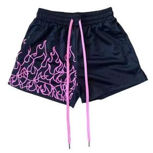 Pantalones Cortos Deportivos con Logotipo Personalizado, Impresión Digital a Color, Logotipo en Cordón, para Baloncesto, 5 Pulgadas, Transpirables, de Malla de Algodón, Cintura Media para Hombre - Product Image 5