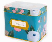 Vente en gros de cartes d'index personnalisées Double face 4X6 pots de recette boîte en étain de recette en métal avec cartes et diviseurs