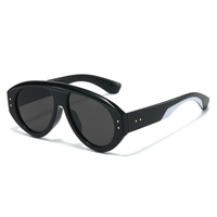 Lunettes de soleil Cool Shades pour hommes, protection UV400, haute qualité, design de luxe, vente en gros, OEM, lunettes de soleil surdimensionnées pour l'extérieur, fabricant