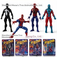 Figurine d'action rétro Spider-Man en PVC, modèle articulé, Bane Rilei Symbiote Venom Suit Doll, sous blister