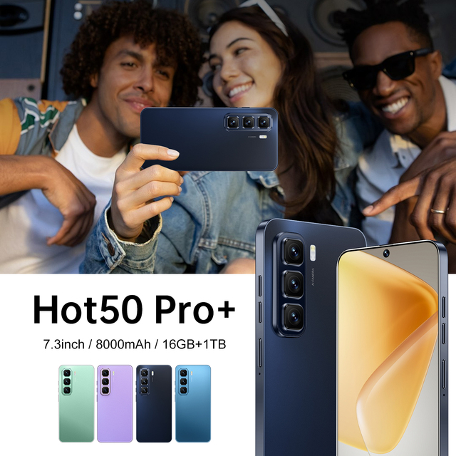 Infinix Hot50 Pro+ 5G Jio Phone 2 Sim Cards New Hot Sale Mobile Phone