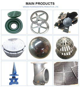 Изготовленные на заказ металлические литейные формы из алюминиевого сплава чугунные детали для литья под давлением чугунный напольный слив - Product Image 6