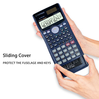 Calculatrice scientifique FX-991MS 401 fonctions 10+2 chiffres Convient aux étudiants