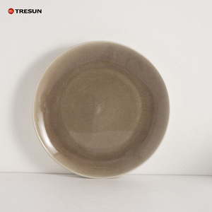 Platos de Cerámica al por Mayor para Catering, Hotel, Vajilla Rústica Mate de Gres, Juego de Platos para Restaurante - Product Image 4