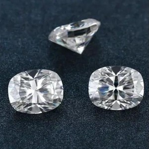 Moissanite Cushion Cut D Color Square Loose Stone For Jewelry Making - Product Image 1