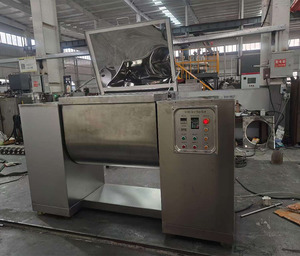 Mélangeur de poudre industriel pour le traitement des noix, système de mélange à pales en cuve, mélangeur de poudre à pales sans ruban ni vis sans fin - Product Image 3