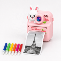 Appareil photo instantané pour enfants OEM ODM avec écran IPS HD de 4 pouces, double objectif, impression thermique