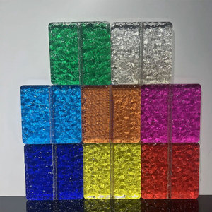 <span class=keywords><strong>Ladrillos</strong></span> de Vidrio Transparente de Colores al por Mayor, Rectangulares Sólidos, Estilo Europeo <span class=keywords><strong>para</strong></span> Paredes Exteriores y Uso en Exteriores - Product Image 3