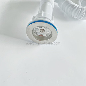 Tubo Flexible de drenaje de residuos, manguera de drenaje de plástico para lavabo de baño - Product Image 5