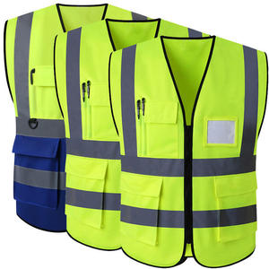 Chaleco de seguridad reflectante de alta visibilidad para hombre, ropa de trabajo personalizada, Hivis - Product Image 1