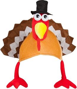 Chapeau <span class=keywords><strong>de</strong></span> jambe <span class=keywords><strong>de</strong></span> poulet chapeaux <span class=keywords><strong>de</strong></span> dinde chapeau <span class=keywords><strong>de</strong></span> carnaval adulte fête drôle casquette <span class=keywords><strong>de</strong></span> fête carnaval noël Thanksgiving décoration - Product Image 6