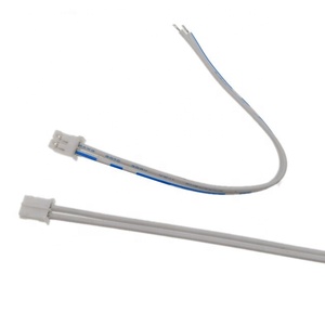 10 Cm único 2 Polo blanco con cinta JST PH2.0 conector con 2468 24awg Cable plano - Product Image 1