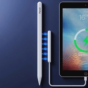 Bút Chì Tip Màn Hình Cảm Ứng Bút 1/2nd Thế Hệ <span class=keywords><strong>Stylus</strong></span> Cho Máy Tính Bảng <span class=keywords><strong>Android</strong></span> Kim Loại Bền Và Nhựa Bút Chì - Product Image 5