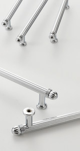 Poignées de meuble cannelées de luxe léger à la française, espacement entre les trous 96/128/160 mm, pour armoire de cuisine, placard et porte de meuble - Product Image 4