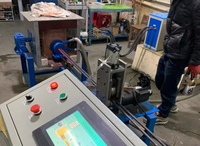Machine de coulée continue automatique de barres en alliage de cuivre, four à induction horizontal, coulée de noyaux de roulements et de barres omnibus