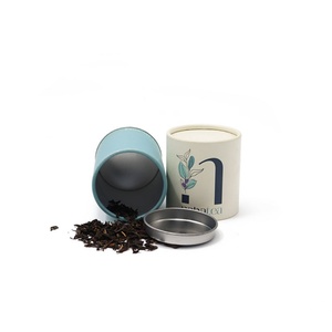 Biodegradable Custom Luxury Printing Cylinder Packaging <b>Round</b> Crafts Cosmetics Tea Canister Kraft Edge Curl <b>Gift</b> Paper Tube - Product Image 2