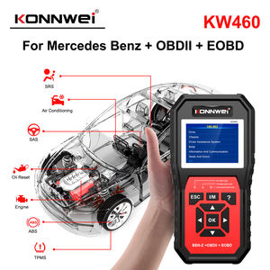 <span class=keywords><strong>KONNWEI</strong></span>-<span class=keywords><strong>KW460</strong></span> outil de diagnostic automobile, scanner de moteur <span class=keywords><strong>KONNWEI</strong></span>, réinitialisation de l'huile, ABS, SRS, pour Benz, nouveau - Product Image 2