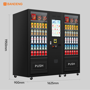 Distributeur automatique de café <span class=keywords><strong>en</strong></span> libre-service commercial, écran tactile 22 pouces, snacks, boissons, paiement <span class=keywords><strong>sans</strong></span> argent liquide, <span class=keywords><strong>carte</strong></span> de crédit, vente au détail intelligente, OEM - Product Image 5