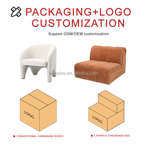 Modern <strong>Velvet</strong> Fabric <strong>Small</strong> Round Wing Back Eco-Friendly Living Room Leisure Sofa <strong>Chair</strong> - Product Image 4