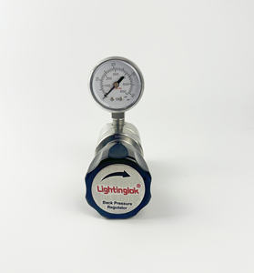 Lighting lok R72 Gegendruck regler (Edelstahl 316L) für Labor zwecke Steuert Gas ventile mit Sauerstoff kompatibilität - Product Image 4