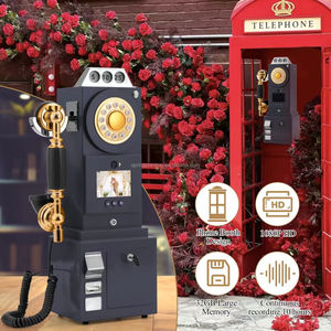 دفتر الضيوف الصوتي والفيديو ، دفتر الزوار الرائع سهل الاستخدام للاستقبال في حفل الزفاف وأعياد الميلاد - Product Image 3