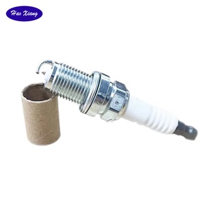 Haoxiang ตัวต้านทานอัตโนมัติหัวเทียนอิริเดียมทองคำขาว <span class=keywords><strong>BKR6EGP</strong></span> สำหรับ Toyota Celica Camry Audi A3 A4 A5 - Product Image 1