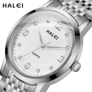 Montre Homme Quartz Originale HALEI Neuve, Étanche 3 ATM, Acier Inoxydable, Aiguilles, Mouvement Japonais, Vente en Gros, Livraison Directe - Product Image 5