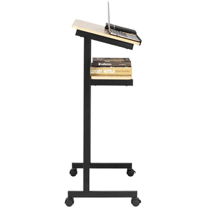 Kidomena En gros, pupitres mobiles en bois pour églises, écoles chrétiennes, salles de réunion, salles de conférence, théâtres, avec roues - Product Image 4