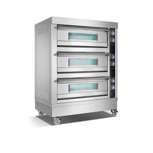 Horno Eléctrico de 3 Niveles y 9 Bandejas con Certificación CE para Cocina de Hotel, Restaurante y Catering - Product Image 3