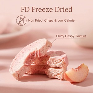 Fette di Pesca Liofilizzate Biologiche a Marchio Privato, Fette di Pesca Succose FD Premium per Tè alla Frutta e Snack - Product Image 4