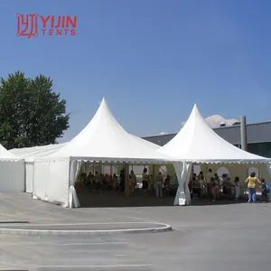 3x3M 4x4m 5x5m khung nhôm trắng PVC chùa Lều ứng dụng sự kiện triển lãm triển lãm thương mại hiển thị lều