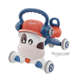 Andador de bebé Trend High Standard Multifuncional 3 en 1 Trolley Aprendizaje Caminar Coche Cochecito plegable Carrito Niño <span class=keywords><strong>Go</strong></span> Karts - Product Image 4