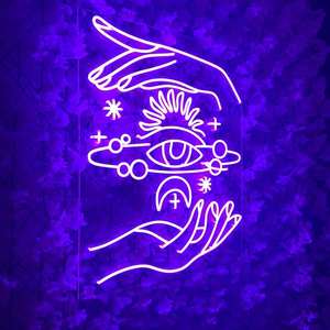 ที่กำหนดเองขนาดใหญ่ไม่มีขั้นต่ำในร่มกลางแจ้งตัดผมใบหน้าขนตาเล็บร้านสักร้านเสริมสวยโลโก้ที่กำหนดเองนีออนเข้าสู่ระบบ - Product Image 6