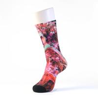 En gros Personnalisé Imprimé Sport Sublimation Chaussettes de Sport