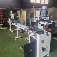 Fresadora de Copia de Aluminio de Alta Calidad Controlada por PLC para el Fresado de Orificios de Cerraduras en Ventanas y Puertas de PVC/UPVC