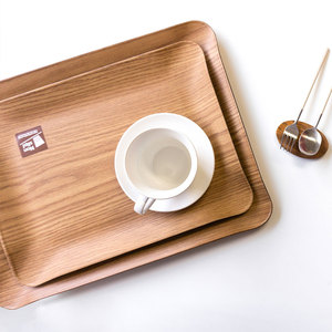 Bandeja de pulpa de papel reciclable antideslizante 290*215 para servicio de comida ecológica en hoteles y hogares - Product Image 1