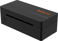 Printer Label Thermal Portabel Rongta RP425 4 inci, Mendukung Koneksi iOS dan Android, Pembuat Stiker Barcode